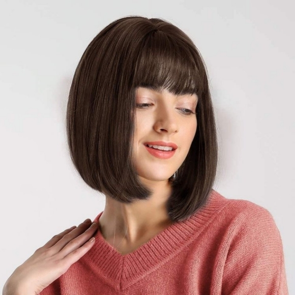 Blooming Hair Bob BangWig